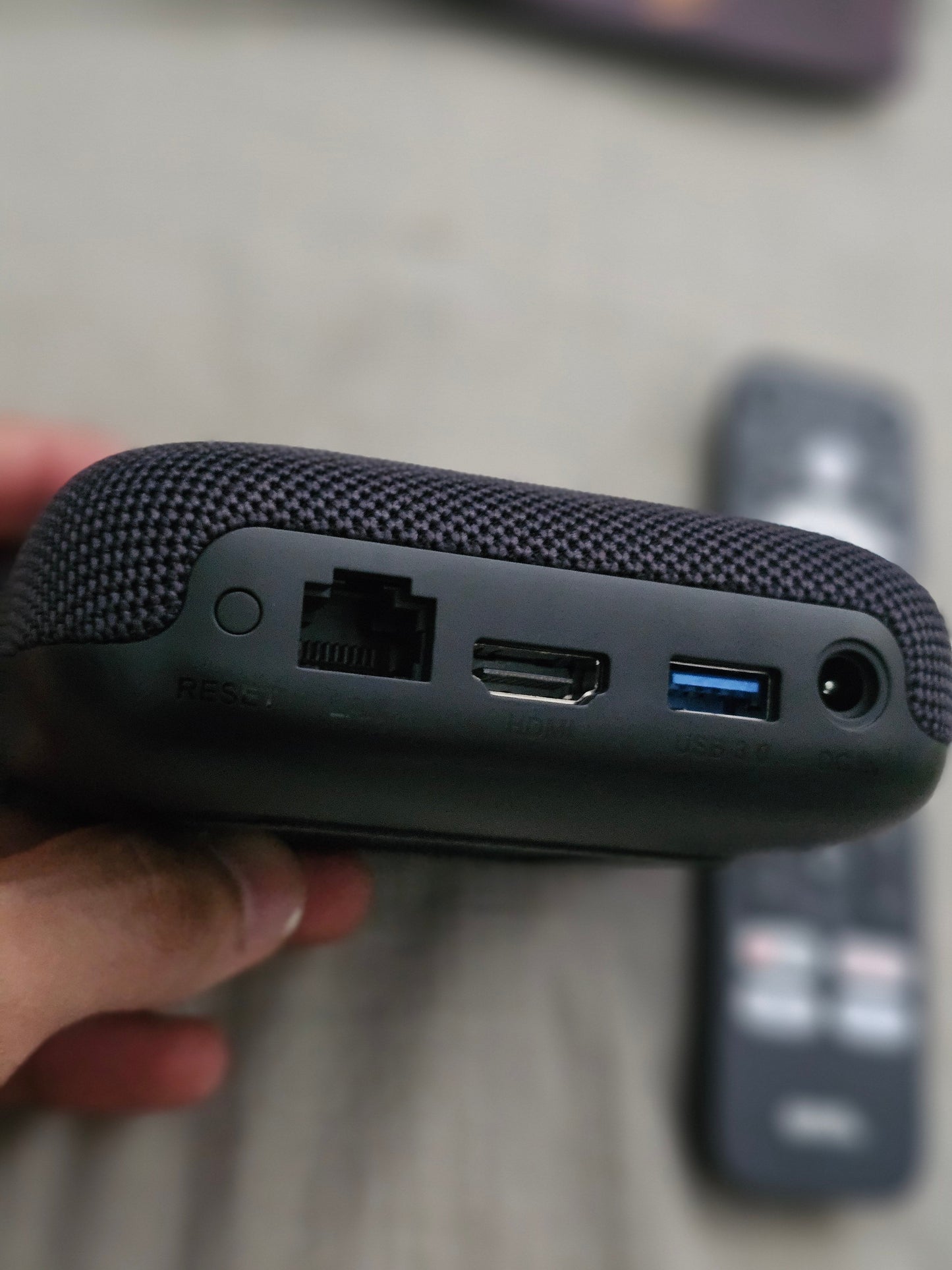 Android TV Box 4K y sus puertos o conexiones
